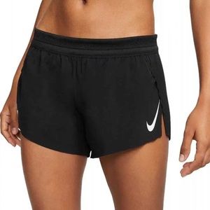 Nike Aeroswift Black 4" Running Racing Shorts Women's size Small New CJ2365-010